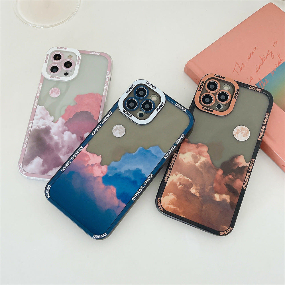 Sunset Clouds Suitable For Mobile Protective Shell Female Sunset Clouds Suitable For Mobile Protective Shell Female